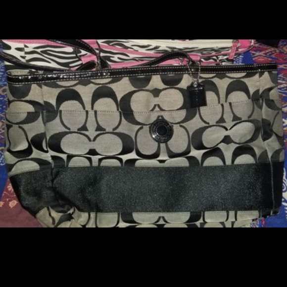 AUTHENTIC Coach Diaper Bag - Picture 1 of 1